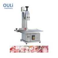Machine de traitement de la viande commerciale automatique multifonctionnelle, scie à os, coupe-viande, fonctionnement facile, 220V, état neuf, pour les magasins alimentaires