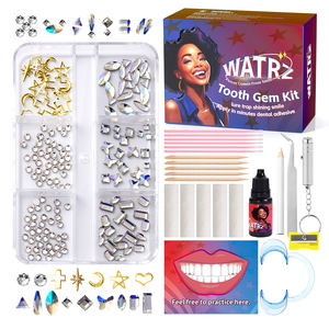 Kit professionnel de pierres précieuses pour les dents |   Kit de bijoux dentaires tout-en-un à faire soi-même avec adhésif sûr, cristaux scintillants et guide vidéo étape par étape - Product Image 4