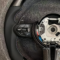 Volant en fibre de carbone style M pour BMW F01 F10 F20 F21 F30 F32 F36 M3 F15 M5 F80 F82 M2 E70 E90