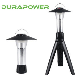 <span class=keywords><strong>Lampe</strong></span> de tente suspendue multifonctionnelle LED rechargeable avec support, longue durée de vie de la batterie, éclairage d'urgence pour le camping en plein air - Product Image 3