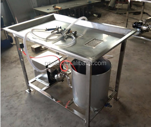 Machine automatique d'injection de saumure pour viande, pour poulet entier, <span class=keywords><strong>kebab</strong></span>, shawarma - Injecteur d'eau salée haute capacité pour hôtels et restaurants - Product Image 2