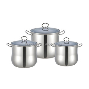Juego de utensilios de cocina <span class=keywords><strong>Olla</strong></span> de acero inoxidable Cacerola Utensilios de cocina Ollas - Product Image 5