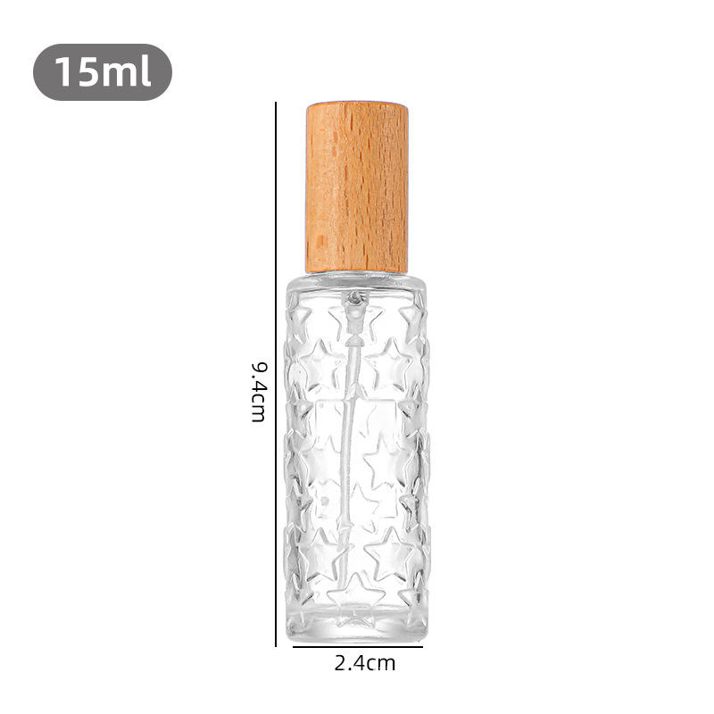 Clear + star + woold couvercle de pulvérisation