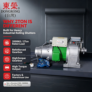 Motore per Serranda Avvolgibile Industriale DONGRONG da 2 Tonnellate (2000KG) per Magazzini e Fabbriche, Resistente al Vento - Product Image 6