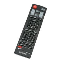 Control Remoto de Repuesto AKB73575401 02 Compatible con Barra de Sonido LG NB2420A NB2520A NB2530A NB3520A S33A1-D Sistema de Barra de Sonido para Cine en Casa