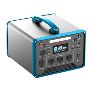 Station d'alimentation portable Powersource 2000W 400000mAh LiFePO4 compatible solaire et automobile, onde sinusoïdale pure pour usage extérieur et domestique - Product Image 1