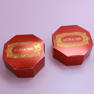 Boîte d'emballage de savon hexagonale pliable écologique personnalisée faite à la main Savon blanchissant à l'astaxanthine Boîte d'emballage de savon avec logo - Product Image 5