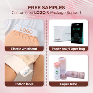 Gants exfoliants en soie ovales personnalisés avec logo, réduisent les vergetures et les cicatrices, gant de bain - Product Image 5