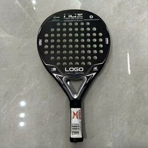 Raqueta de Pádel de Fibra de Carbono, Venta al por Mayor de Fábrica, Raqueta de Pádel, OEM <span class=keywords><strong>Bullpadel</strong></span>, Pelota de Pádel - Product Image 2