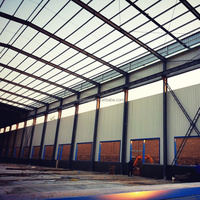 Bâtiment agricole préfabriqué de haute qualité, structure en acier, ferme avicole, poulailler