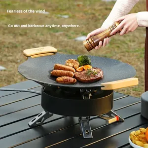 五燃烧器户外高热防风野营便携式盒式丁烷两用炊具 - Product Image 5