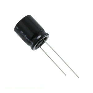 ตัวเก็บประจุแบบ Through Hole CAP ALUM 560UF 20% 63V RADIAL TH 560 uF 63ZLJ560M12.5X30 จากผู้ผลิต - Product Image 1
