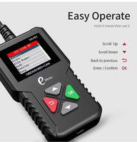 Lecteur de code de diagnostic automobile Yucheng YC-011 OBD2 12V 10W - Lecteur de code de système complet avec garantie d'un an pour tous les véhicules