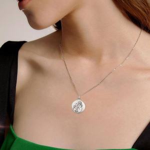 Colgante de plata de ley 925 <span class=keywords><strong>para</strong></span> collar, joyería con urna de cremación de gato y mascota, recuerdo conmemorativo de "Forever in My Heart" - Product Image 5