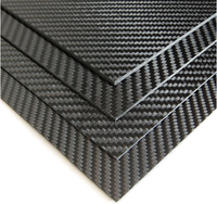Plaque en fibre de carbone légère, haute résistance, durable, pour cadre de drone DIY, modèle de voiture RC, artisanat, usage industriel