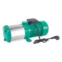Pompe centrifuge horizontale multi-étages économique, compatible OEM, avec turbine en acier inoxydable et cuivre, haute pression 0,75-3,0 kW