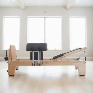Machine de <span class=keywords><strong>Pilates</strong></span> Reformer pliable avec vidéo de <span class=keywords><strong>Pilates</strong></span> quotidienne - Product Image 1