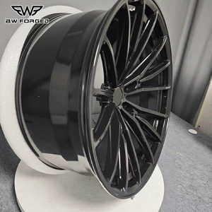 ล้อฟอร์จ BW สำหรับรถยนต์หรู ขนาด 18 19 20 21 22 นิ้ว 5x114.3 5x130 สีดำเงา โมโนบล็อก เว้า สำหรับ BMW M3 M5 <span class=keywords><strong>Audi</strong></span> A4 A5 - Product Image 4