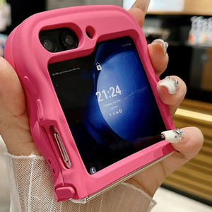 เคสโทรศัพท์มือถือแบบพับได้หลากสีซีรีส์ Ins ดีไซน์สวยมาก - Product Image 4