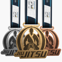 Fabricant de médailles personnalisées en métal, Marathon, cyclisme, Badminton, championnat de sport, prix de course, or, 3D, médaille avec ruban
