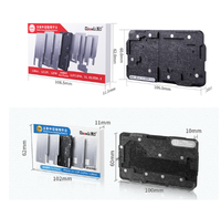 Plateforme de rebillage BGA Qianli pour carte intermédiaire, avec pochoir et support de placage d'étain, pour iPhone X XS MAX 11 Pro 12 13 14 15 16 17, Outils de réparation
