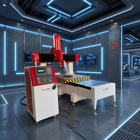 Machine de gravure CNC 5 axes ATC multifonction pour la découpe et la sculpture de pieds de chaise en bois massif et de moules en mousse