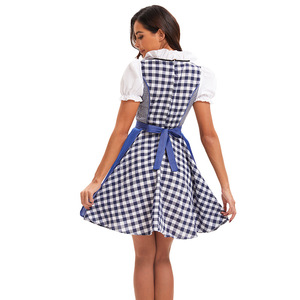 Carnaval señora mujeres <span class=keywords><strong>Oktoberfest</strong></span> disfraz Dirndl Bavarian Tavern camarero Cosplay desfile <span class=keywords><strong>vestido</strong></span> de fiesta de lujo - Product Image 4
