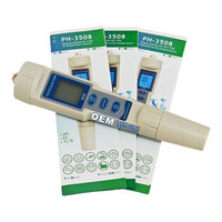 Stylo pH-mètre PH-3508 avec contrôleur de température, capteur TDS et EC, personnalisable OEM, certifié CE, garantie 1 an