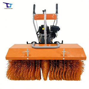 معدات إزالة الثلوج صغيرة الحجم 800 مم متعددة الوظائف تعمل بالبنزين عالية الكفاءة محمولة باليد تُدفع خلفها - Product Image 5