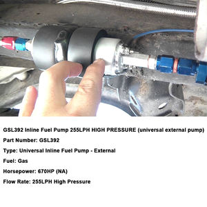 Pompa Bahan Bakar Aliran Tinggi, Pompa Eksternal Eksternal Universal Tekanan GSL392 Inlin E 255LPH Inlin E Pompa Bahan Bakar Tekanan Tinggi - Product Image 6