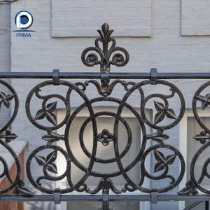 Rampe en acier inoxydable triple couche avec revêtement en poudre, protection UV pour les hôtels, les marches d'entrée, les jardins en pente - Product Image 1