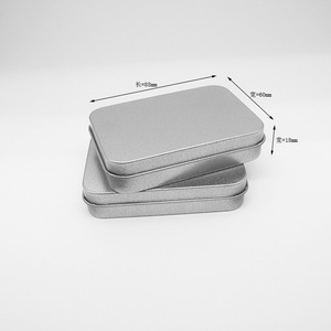 Cajas Metálicas Rectangulares de Hojalata Pequeñas Personalizadas al por Mayor con Ventana de PVC para USB/Dulces, Embalaje Duradero con Impresión Offset para Regalo - Product Image 4