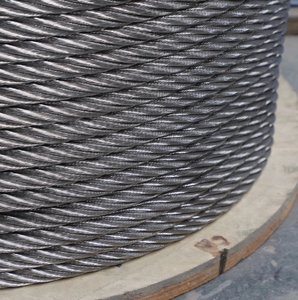 201 304 résistance à la Corrosion câble en acier à haute résistance 7*19 7*7 20mm 24mm câble métallique usine directe ISO flexion coupe soudage - Product Image 2