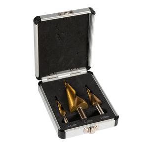 Jeu de forets étagés <span class=keywords><strong>HSS</strong></span> à tige hexagonale métrique 3 pièces en usine pour forets encastrés en métal R Trough - Product Image 3