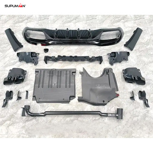 Kit de parachoques delantero automático de material ABS de la marca SPM para <span class=keywords><strong>Mercedes</strong></span> <span class=keywords><strong>Benz</strong></span> Clase <span class=keywords><strong>C</strong></span> w206 kit de carrocería actualización a <span class=keywords><strong>AMG</strong></span> 63S accesorios 2022 + - Product Image 5