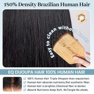 Parrucche da indossare senza colla per capelli umani Pre-strappata in pizzo Pre-taglio per donne nere - Product Image 4