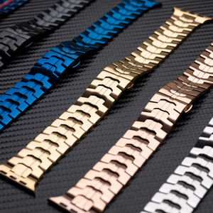 新しいデザインのステンレス鋼ウルトラバンド交換用スマートウォッチ取り外し可能な金属ブレスレット金属ステンレス鋼ベルト時計バンド - Product Image 5