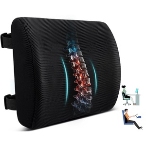 Orthopedic Designed Back Rest Office Chair Lumbar Support <b>Cushion</b> Relieve Back Pain Ergonomic <b>Memory</b> <b>Foam</b> Lumbar <b>Cushion</b> - Product Image 1