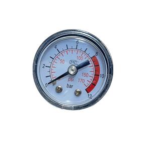 เกจวัดแรงดันแบบอะนาล็อกโลหะ 10 มม. สำหรับอุปกรณ์เสริมปั๊มอัดอากาศ - Product Image 3