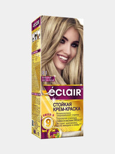 Crème colorante permanente pour cheveux Eclair avec huiles OMEGA9, sachet pour une couleur longue durée, colorant capillaire professionnel, modèle EC01, vente en gros - Product Image 5