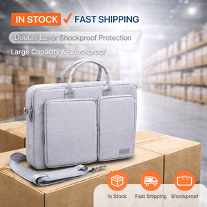 Borsa a Tracolla Impermeabile in Poliestere da 17,3 Pollici, Grande Capacità, Moderna, con Scomparti Multipli e Custodia per <span class=keywords><strong>Laptop</strong></span> - Product Image 2
