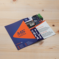 Service d'impression personnalisé professionnel, impression offset sur papier, mini brochure colorée, catalogue, brochure