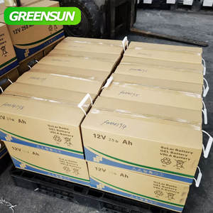 グリーンサン家庭用ディープサイクルジェルバッテリー<span class=keywords><strong>12V</strong></span> 250Ah 260Ahバッテリーバックアップ - Product Image 6