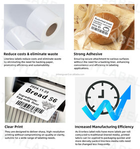 40mm 58mm 80mm Liner lebar kurang perekat termal <span class=keywords><strong>Label</strong></span> Roll Liner <span class=keywords><strong>Label</strong></span> gratis <span class=keywords><strong>Label</strong></span> kontinyu <span class=keywords><strong>Label</strong></span> tanpa garis termal - Product Image 5