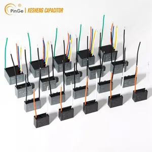 PINGE-condensador de CA Cbb61, 12uf, motor eléctrico, 250v, 350v, 450v