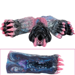 GEEBA Silicone Monster Animal Male Masturbator Cup Realistic Textured Artificial Vagina <b>Men</b> Masturbation Sex <b>Toys</b> <b>for</b> <b>Men</b> - Product Image 1
