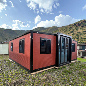 Casa modular contenedor casa prefabricada expandible transpirable panel sándwich sala de estar moderna dormitorio edificio - Product Image 3