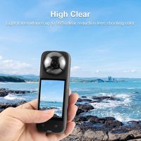 Protection d'objectif pour accessoires Insta360 X4, couvercle protecteur rotatif anti-rayures, protections d'objectif pour caméra d'action Insta 360 X4