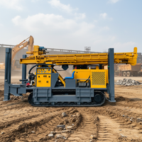 Machine de forage de puits d'eau DTH de 260 m de profondeur, fabriquée en Chine