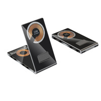 Support de téléphone portable Flexible PC Watch Earphone Charger 15W USB Foldable Transparent Wireless Magnetic